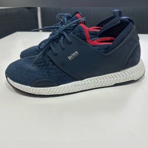 Men’s Hugo Boss Sneakers- Navy- SIZE 10 US (43 EURO)